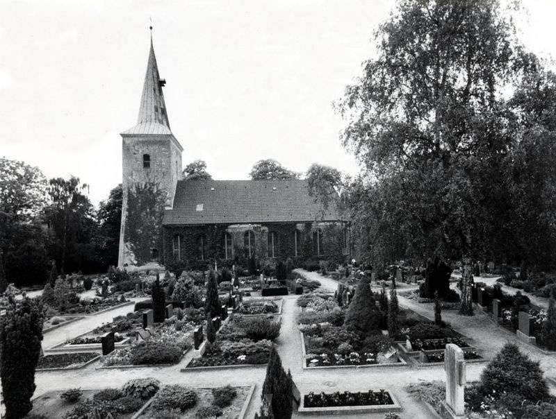 Kirche nach der Turmrenovierung von 1958
